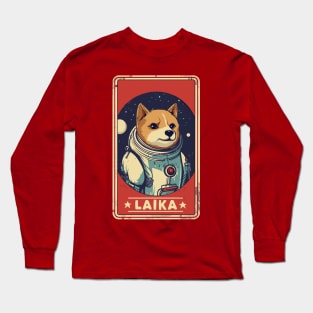 Laika the Space Dog Long Sleeve T-Shirt